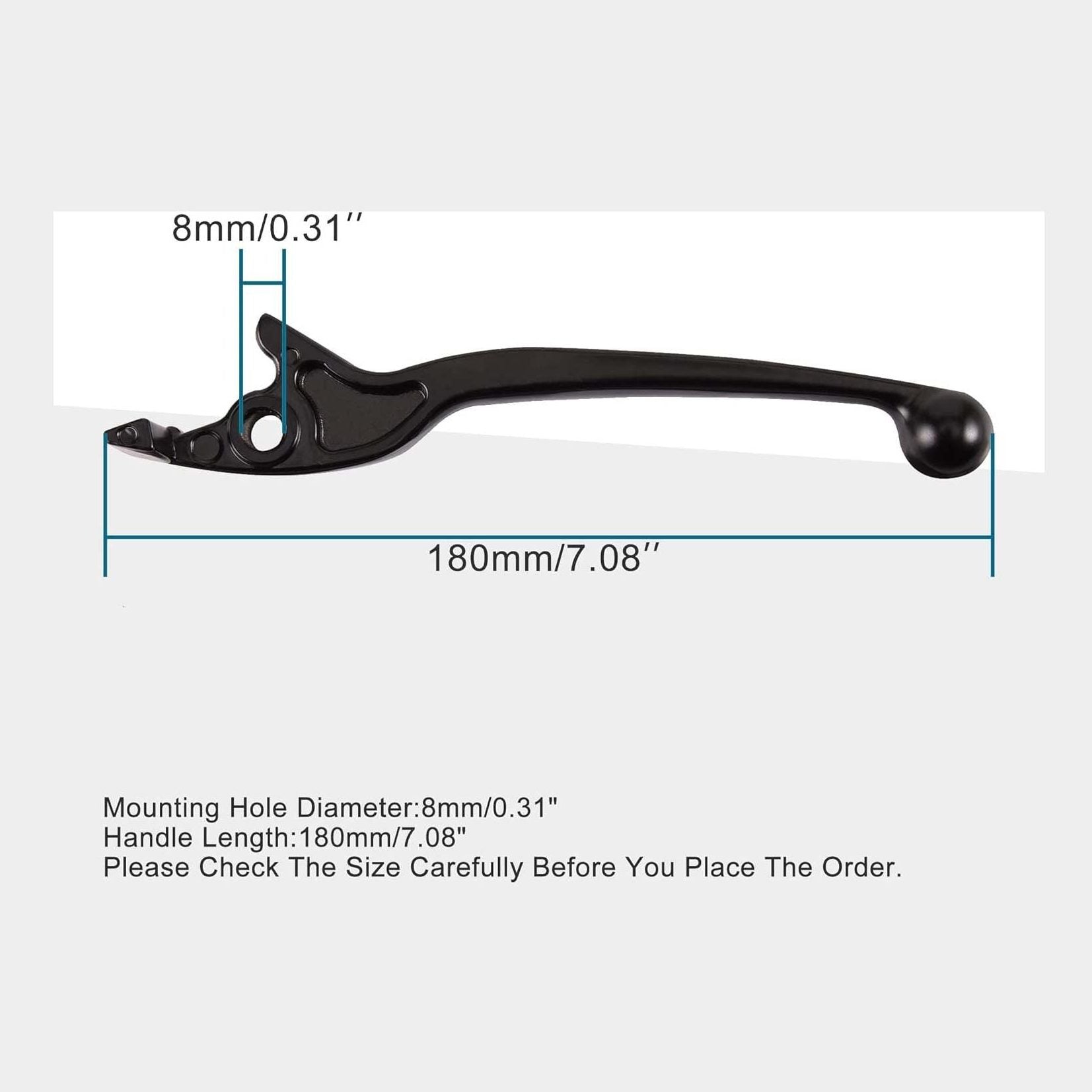 GOOFIT Big Right Lever for 110cc 125cc 150cc 200cc 250cc Taotao Rok Dirt Pit Bike