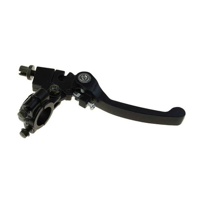GOOFIT 22mm 7/8" Handble Bar Folding Hand Controls Clutch Lever with Perch Brake Levers for Dirt Pit Bike 110cc 125cc