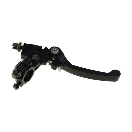 GOOFIT 22mm 7/8" Handble Bar Folding Hand Controls Clutch Lever with Perch Brake Levers for Dirt Pit Bike 110cc 125cc