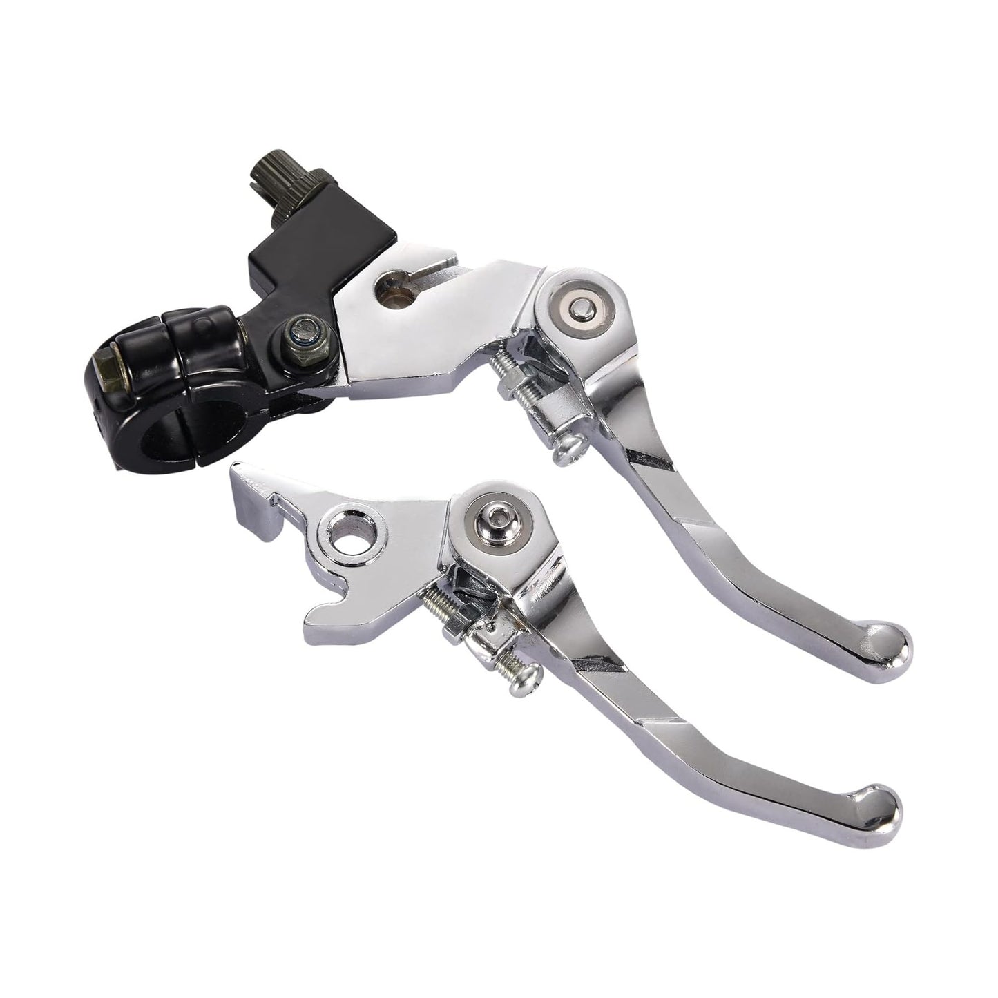 GOOFIT Universal 7/8'' Handlebar Foldable Brake & Clutch Lever Set for 50cc 70cc 90cc 110cc 125cc Dirt Bike Type B