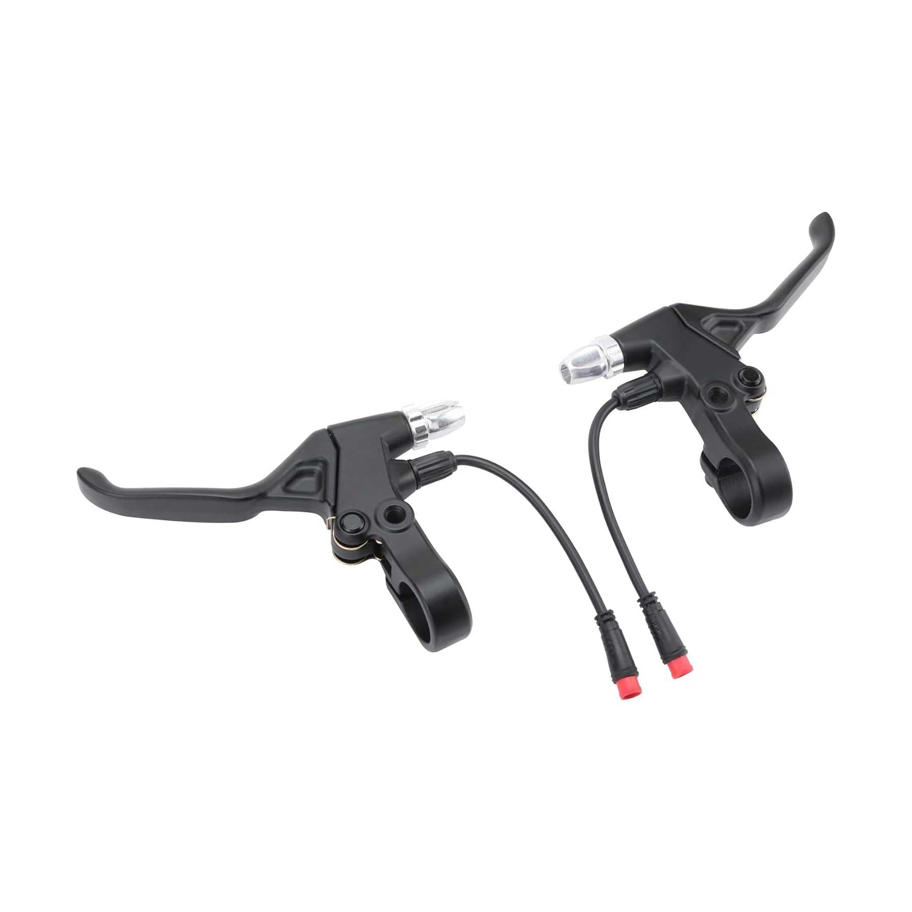 GOOFIT 2PCS 10 Inch Black Motorcycle Handlebar Brake Clutch Levers Replacement for Dirt Bike Scooters