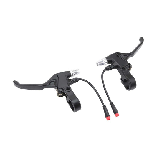 GOOFIT 2PCS 10 Inch Black Motorcycle Handlebar Brake Clutch Levers Replacement for Dirt Bike Scooters