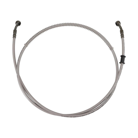 GOOFIT 61" Hydraulic Brake Oil Hose Line Pipe with 10mm Banjo Ends for Motorcycle Pit Dirt Bike Enduro Motocross Sliver