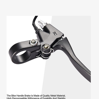 GOOFIT 7/8" 22mm 2 Wires Left&Right Handlebar Brake Lever with Ten Ties Replacement for Electric Mini Bike Mountain Bike Scooter