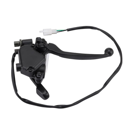 GOOFIT 7/8" 22mm Straight Handle Thumb Throttle with Dual Brake Lever Assembly Replacement for 50cc 70cc 90cc 110cc 125cc 150cc 250cc ATV Quad Roketa Taotao Sunl Kazuma Go Kart Pit Bike