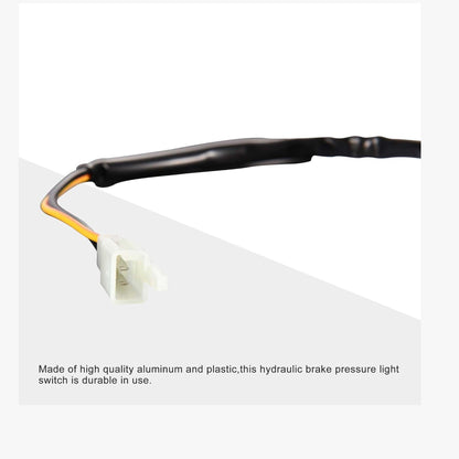 GOOFIT Universal 2 Wire Motorcycle Rear Brake Light Switch Replacement for ATV Off-road Scooter Mini Dirt Bike