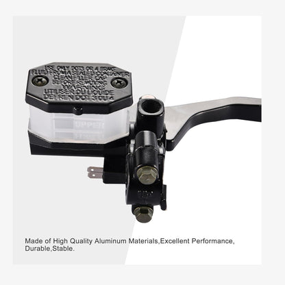 GOOFIT Black 22mm 7/8" Handlebar Front Right Brake Master Cylinder Lever Replacement for Suzuki GS125 GN125 GN250 GS250