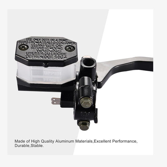 GOOFIT Black 22mm 7/8" Handlebar Front Right Brake Master Cylinder Lever Replacement for Suzuki GS125 GN125 GN250 GS250