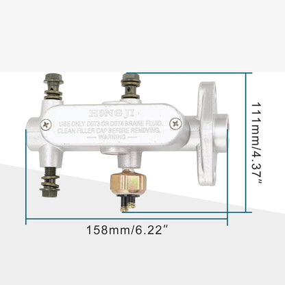 GOOFIT Brake Master Clutch Primary Cylinder Replacement for Odes UTV Dominator Raider 150cc 170cc 180cc UTV ATV Go Kart 800cc 1000cc X2 X4