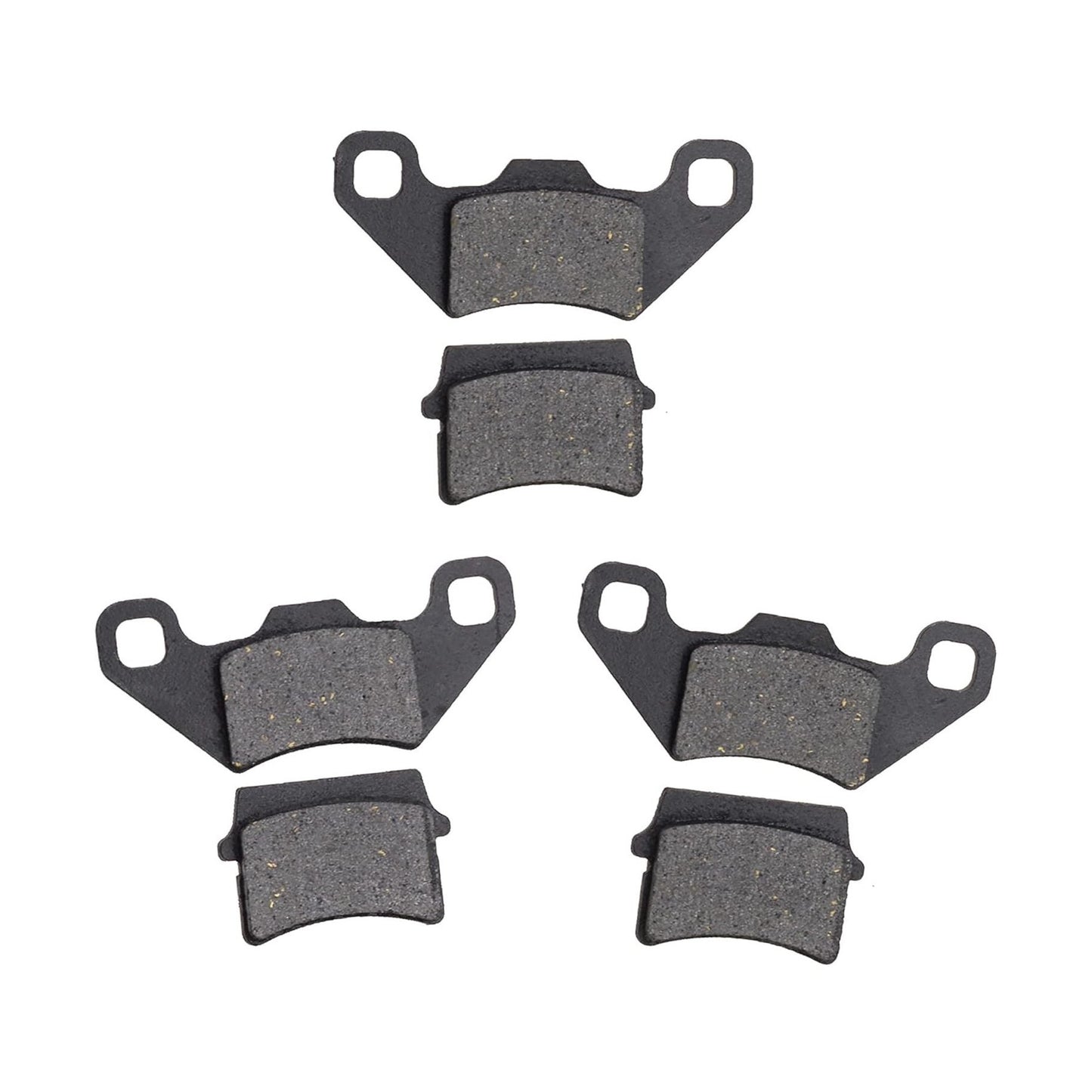 GOOFIT Rear Disc Brake Pad Replacement for 50cc 70cc 90cc 110cc 125cc ATV&GK Go Kart Quad Bikes Dune Buggy 4 Wheeler 3 Pair