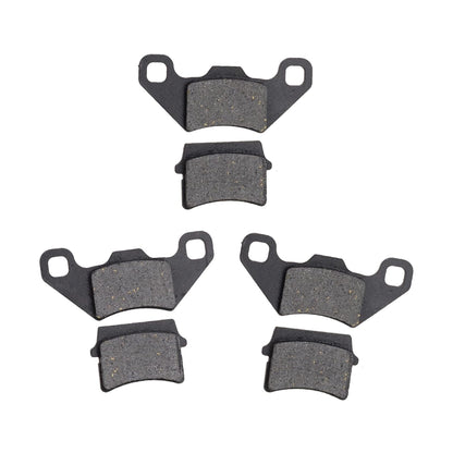 GOOFIT Rear Disc Brake Pad Replacement for 50cc 70cc 90cc 110cc 125cc ATV&GK Go Kart Quad Bikes Dune Buggy 4 Wheeler 3 Pair