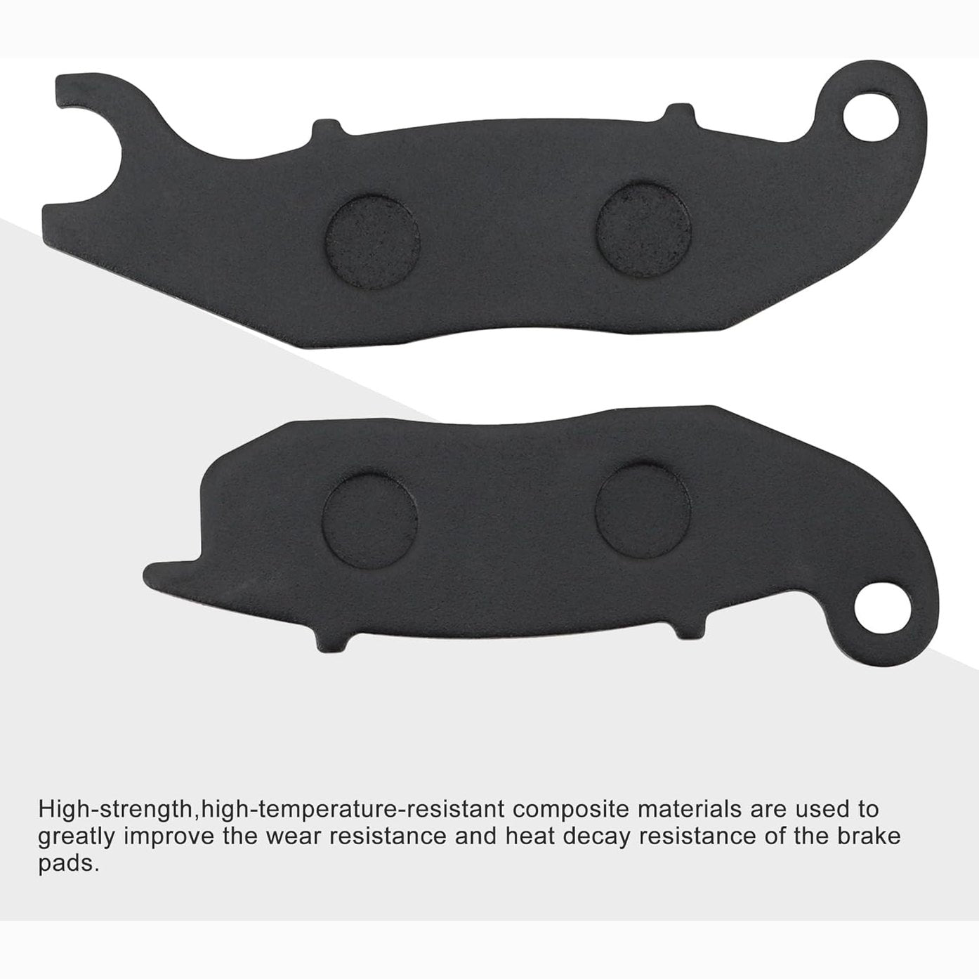 GOOFIT Motorcycle Brake Pads Replacement for M111 Prince Kirin