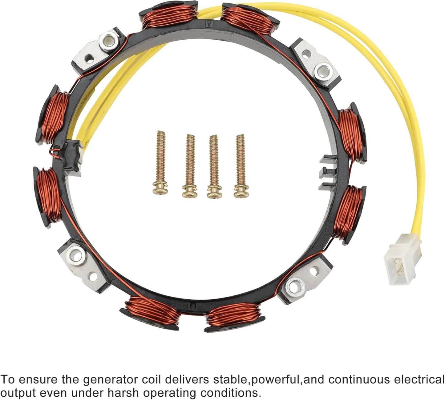 Stator d'alternateur Briggs & Stratton 10-16 A pour tondeuse John Deere | 592830