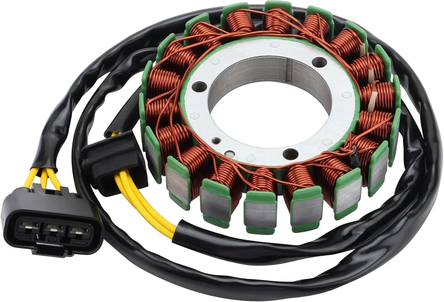 CFMoto CF500 CF600 CF625 stator replacement with copper coils and wiring harness
