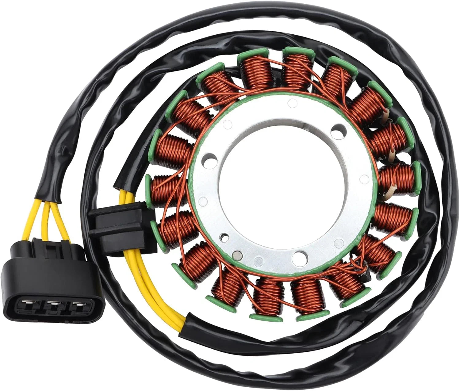 CFMoto CF500 CF600 CF625 stator replacement with copper coils and wire harness