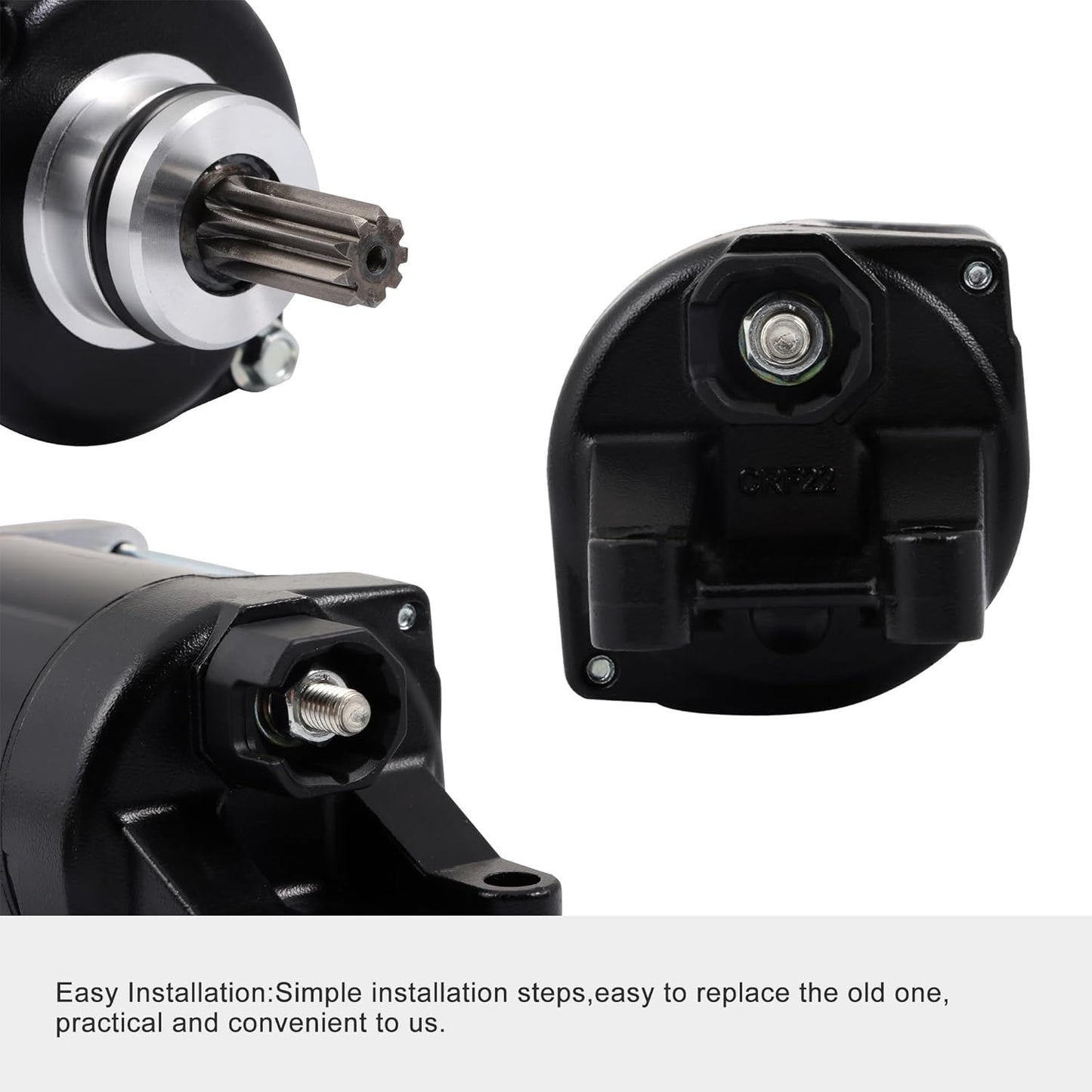 CW Starter Motor for Yamaha FZ07 MT07 XSR700 YZF R7 XTZ700 OEM 1WS-81890-00