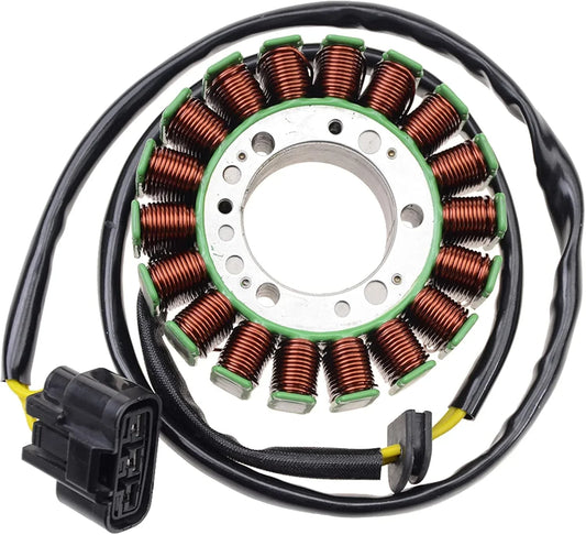 Replacement stator coil for Can-Am Outlander Renegade 800 ATV, copper windings, wiring harness