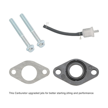 Carburetor 18mm Kit For GY6 4 Stroke 49cc 50cc 139QMB 139QMA Engine