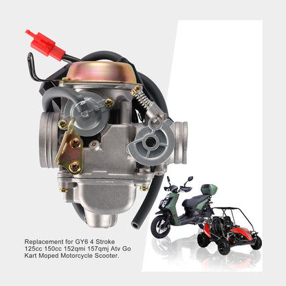 Carburetor 24mm PD24J For 4 Stroke GY6 125cc 150cc Engine