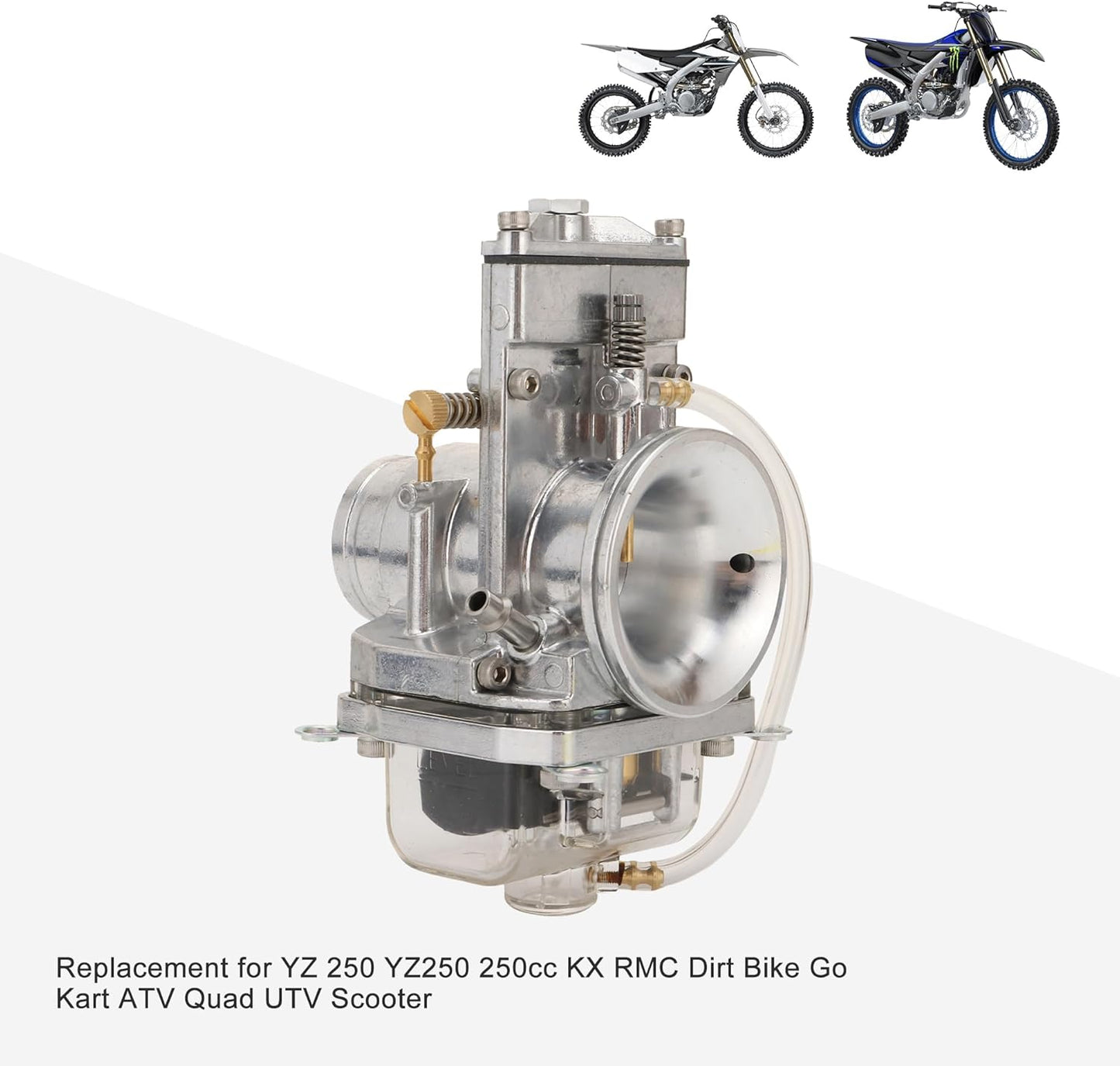 Carburetor Kit for Yamaha YZ250, KX250 & 250cc Dirt Bikes | Aluminum Alloy