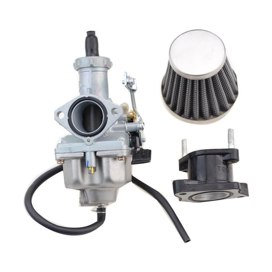 GOOFIT 27mm Carburetor Air Filter Intake Manifold Replacement for 4 Stroke CG 100cc 125cc 150cc 200cc 250cc Dirt Bike ATV Scooter Go Kart