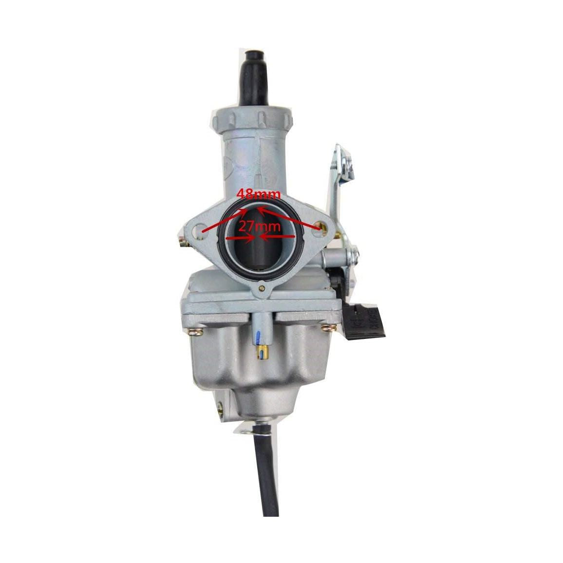 GOOFIT 27mm Carburetor Air Filter Intake Manifold Replacement for 4 Stroke CG 100cc 125cc 150cc 200cc 250cc Dirt Bike ATV Scooter Go Kart