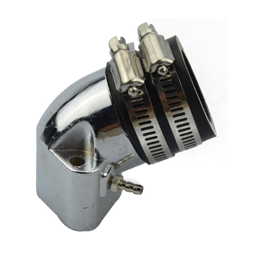 GOOFIT 4 Stroke PD24J Carburetor with Intake Manifold Pipe for GY6 125cc 150cc 152QMI 157QMJ 1P57QMJ ATV Scooter