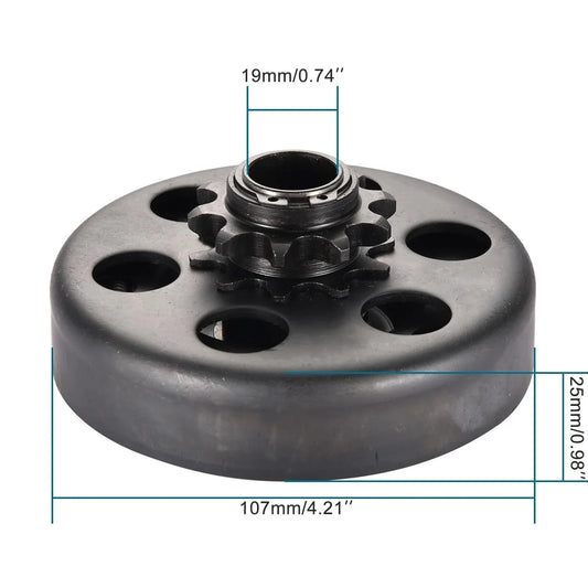 3/4" Centrifugal Clutch 10-Tooth for #40/41/420 Chain | Fits Predator 212cc & Honda GX200 - goofitmoto