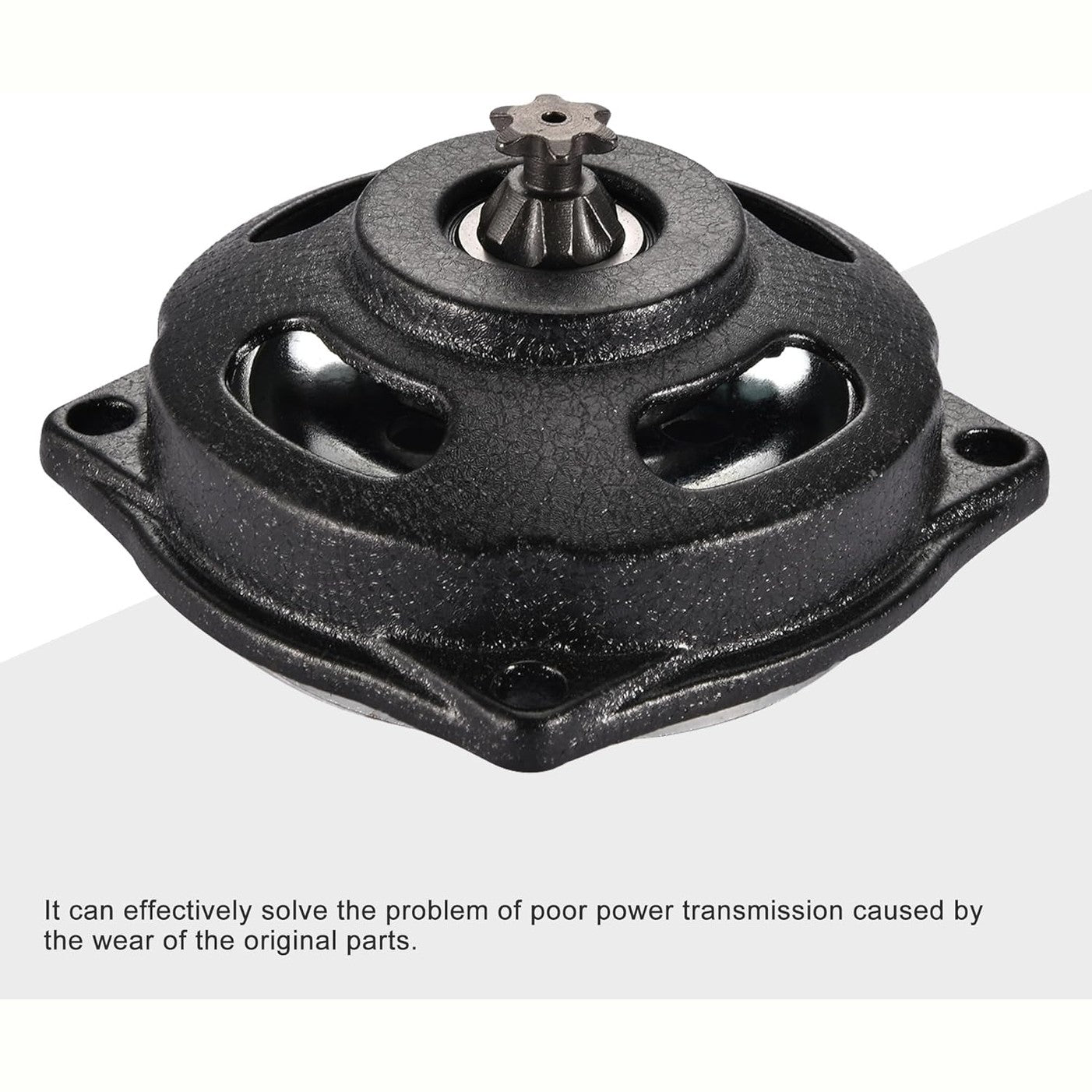 GOOFIT 6 Teeth Gearbox Heavy Duty Clutch Pad Replacement for 2 Stroke 47cc 49cc 50cc 53cc Mini Pocket Bike Dirt Pit Bike Crosser ATV