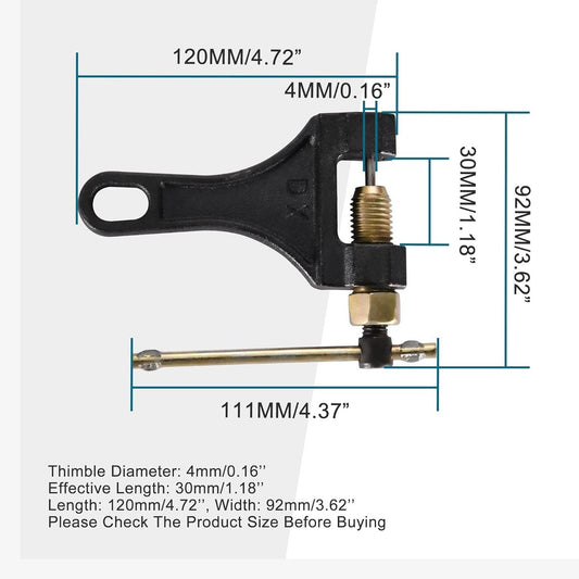 GOOFIT Chain Breaker #428 520 525 528 530 Chain Tool for Pit Dirt Bike Bicycle ATV Quad Go Kart Scooter Motorcycle Bicycle