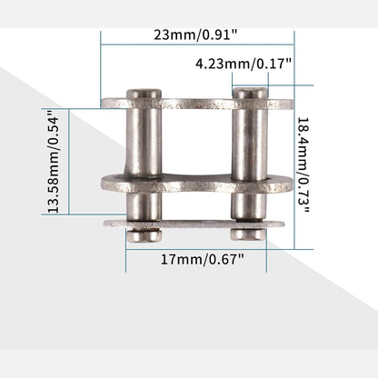 GOOFIT 428 Chain Master Link Replacement for Motorcycle 4 Wheeler ATV Quad Dirt Bike Go Kart 1 Pcs