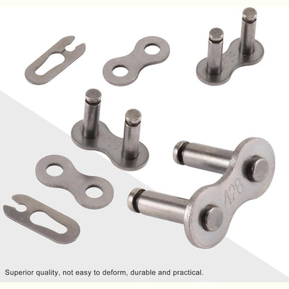 GOOFIT 428 Chain Master Link Replacement for Motorcycle 4 Wheeler ATV Quad Dirt Bike Go Kart 1 Pcs