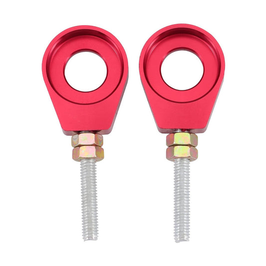 GOOFIT 15mm Chain Adjuster Tensioner Replacement for XR CRF 50 70 Bike Scooter 110cc 125cc Chinese Pit Dirt Bike Lifan YX SSR Red