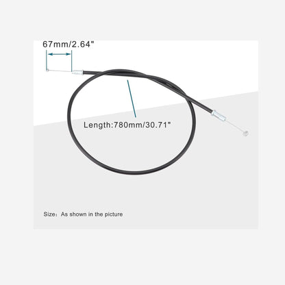 GOOFIT 30.7" Choke Cable Replacement for 50cc 70cc 90cc 110cc 125cc ATV Quad Dirt Pit Bike 4 Wheeler