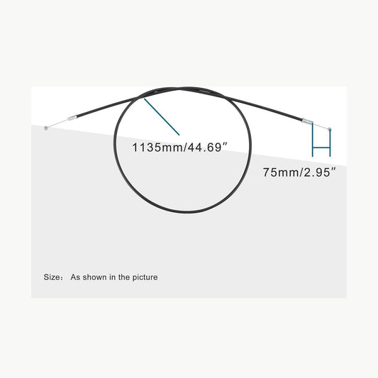 GOOFIT 44.68" Choke Cable Replacement for 50cc 200cc 250cc ATV Taotao Sunl Kazuma