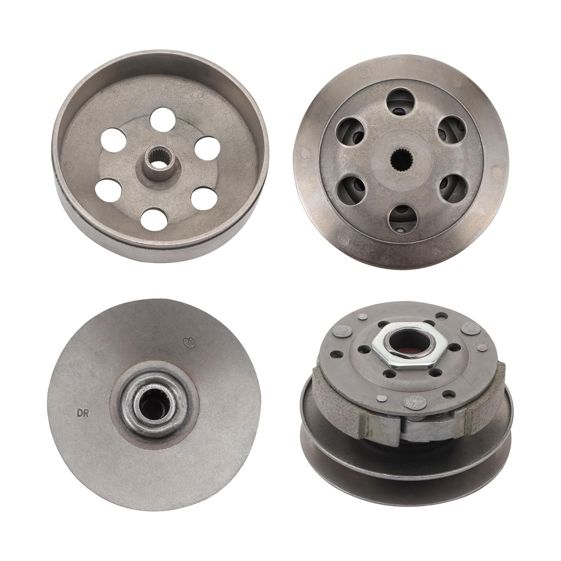 Driven Pulley Rear Clutch For GY6 49cc 50cc 80cc 139QMB Engine