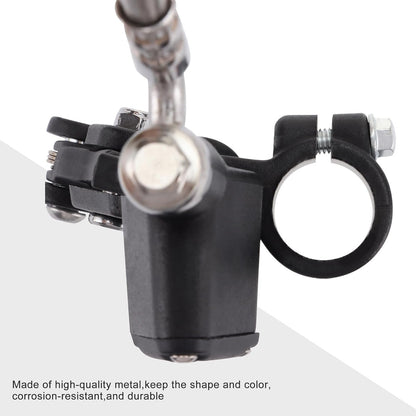 GOOFIT Black 1200mm Hydraulic Clutch Lever Master Cylinder Fluid Reservoir Lever Replacement for 125cc - 250cc Vertical Engine Off Road Motorcycle Pit Dirt Bike Motocross ATV Quad