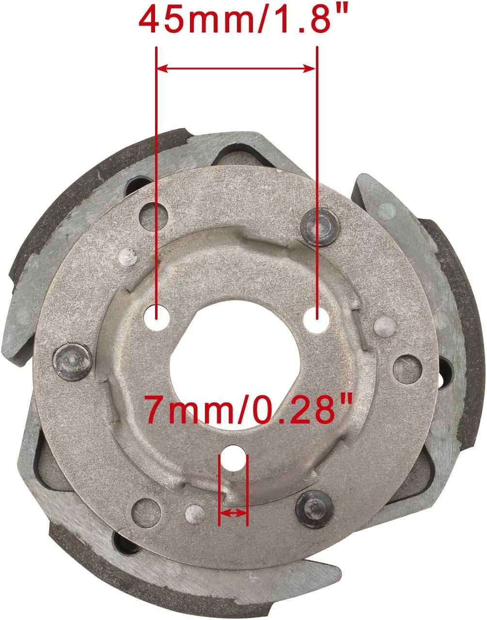Heavy Duty Clutch Pad with 3 Springs for YP300 TGB Target Blade 250 325