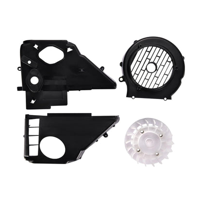 GOOFIT Air Director Cooling Fan Cover Assembly for GY6 125cc 150cc ATV Quad 4 Wheeler Go Kart Moped Scooter