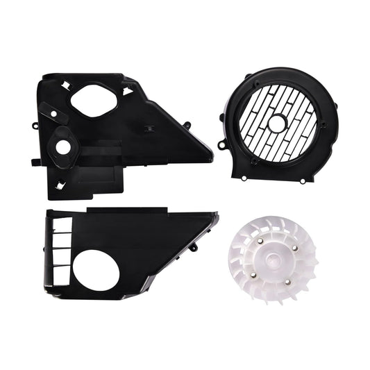 GOOFIT Air Director Cooling Fan Cover Assembly for GY6 125cc 150cc ATV Quad 4 Wheeler Go Kart Moped Scooter