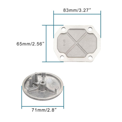 GOOFIT Cylinder Head Cover Sets Replacement for 110cc Taotao Kazuma ATV Dirt Bike Go Kart