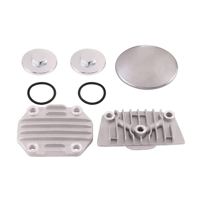GOOFIT Cylinder Head Cover Sets for 70cc Horizontal Engine ATV Dirt Bike Go Kart