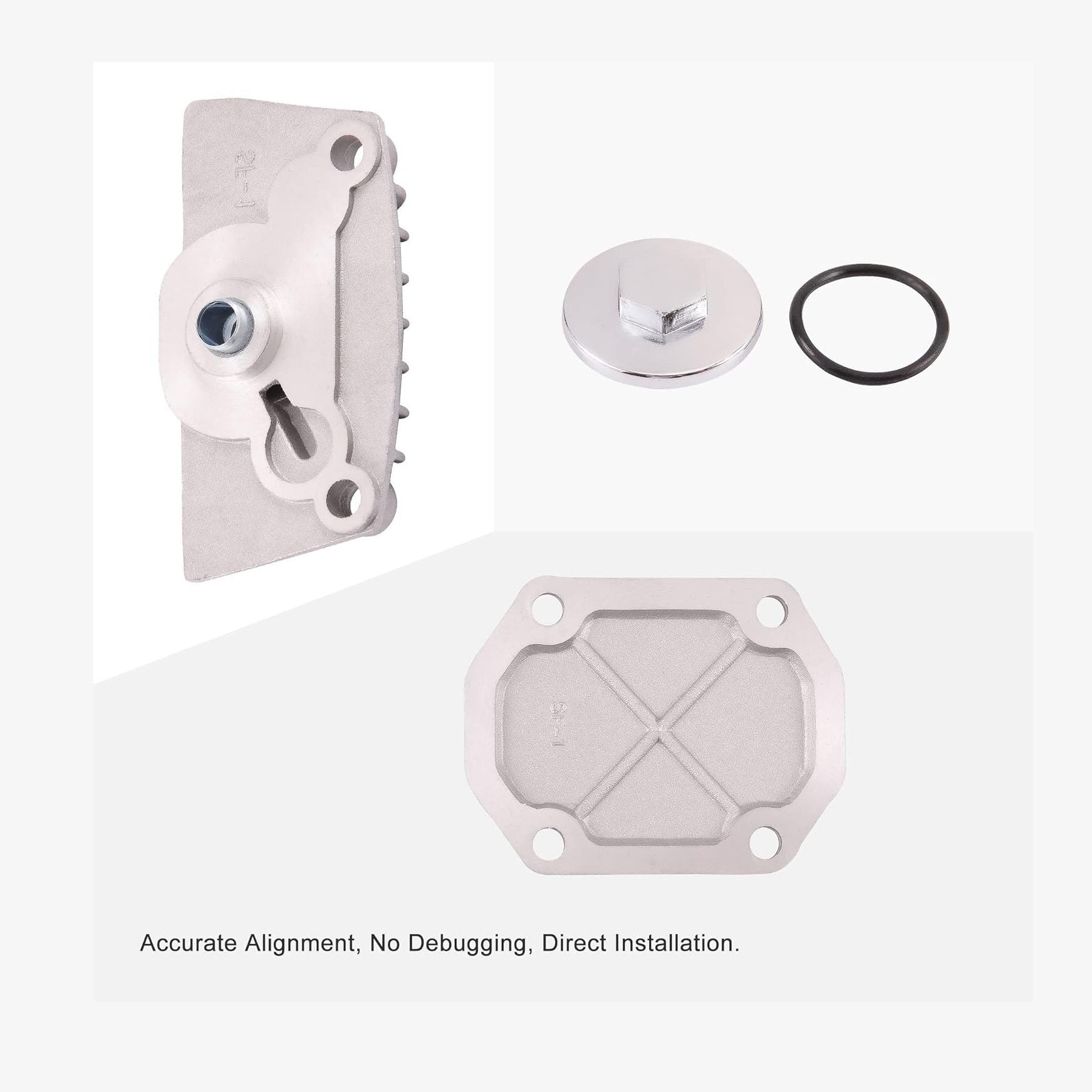 GOOFIT Cylinder Head Cover Sets for 70cc Horizontal Engine ATV Dirt Bike Go Kart