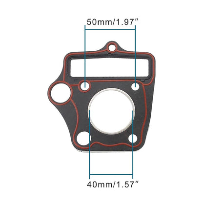 GOOFIT Complete Cylinder Gasket Set for Baja Redcat Panterra 50cc Horizontal Engine ATV Scooter