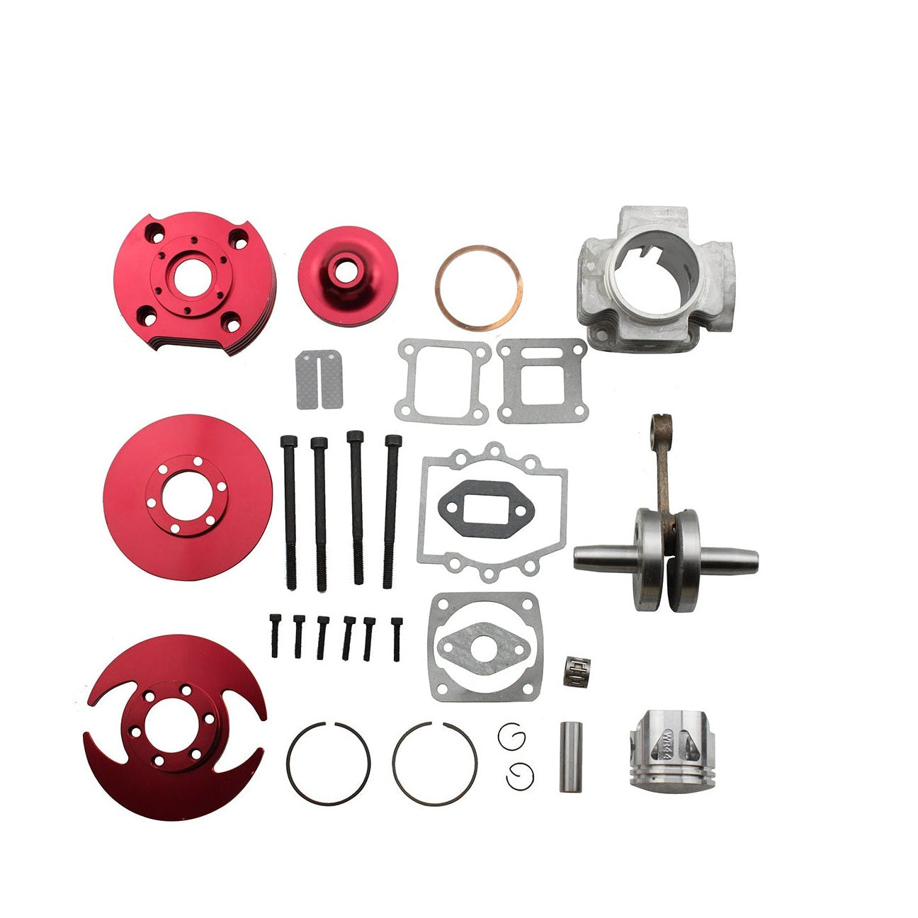 Cylinder Kit 44mm For 2 Stroke 43cc 47cc 49cc 50cc Engine