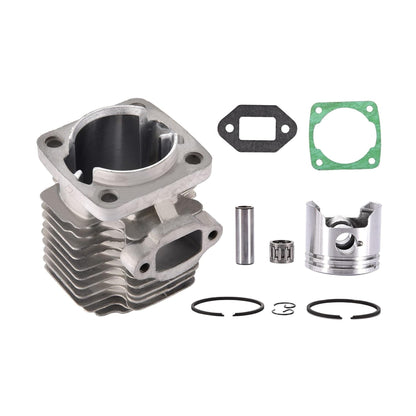 GOOFIT 44mm Big Bore Cylinder assembly with Piston Ring Replacement for 2 Stroke 43cc 47cc 49cc Scooter Mini Pocket Bike