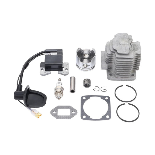 GOOFIT 44mm Big Bore Cylinder Top End Kit for 2 Stroke 47cc 49cc Mini Quad Pocket Bike