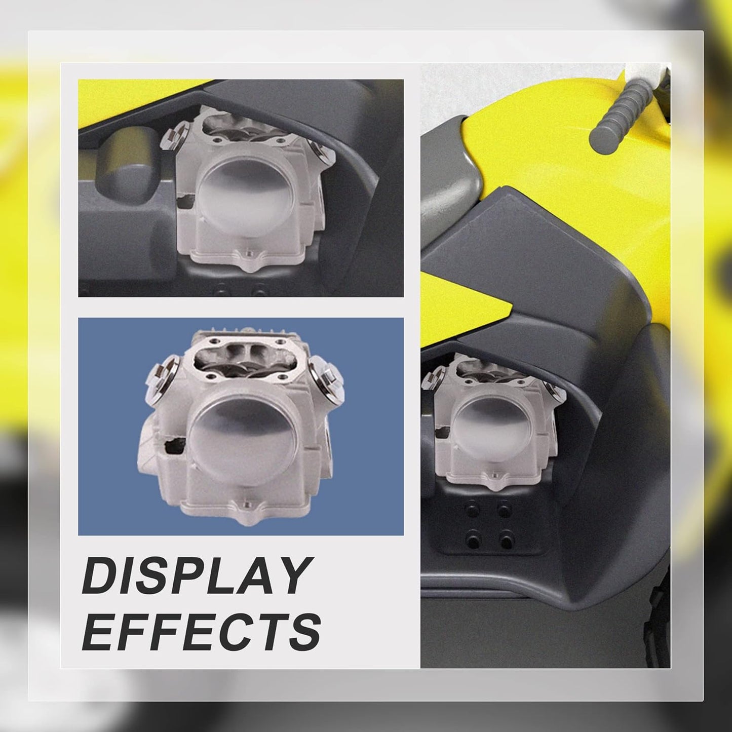 Cylinder Kit 47mm For 4 Stroke 70cc ATV Go Kart Scooter Dirt Bike