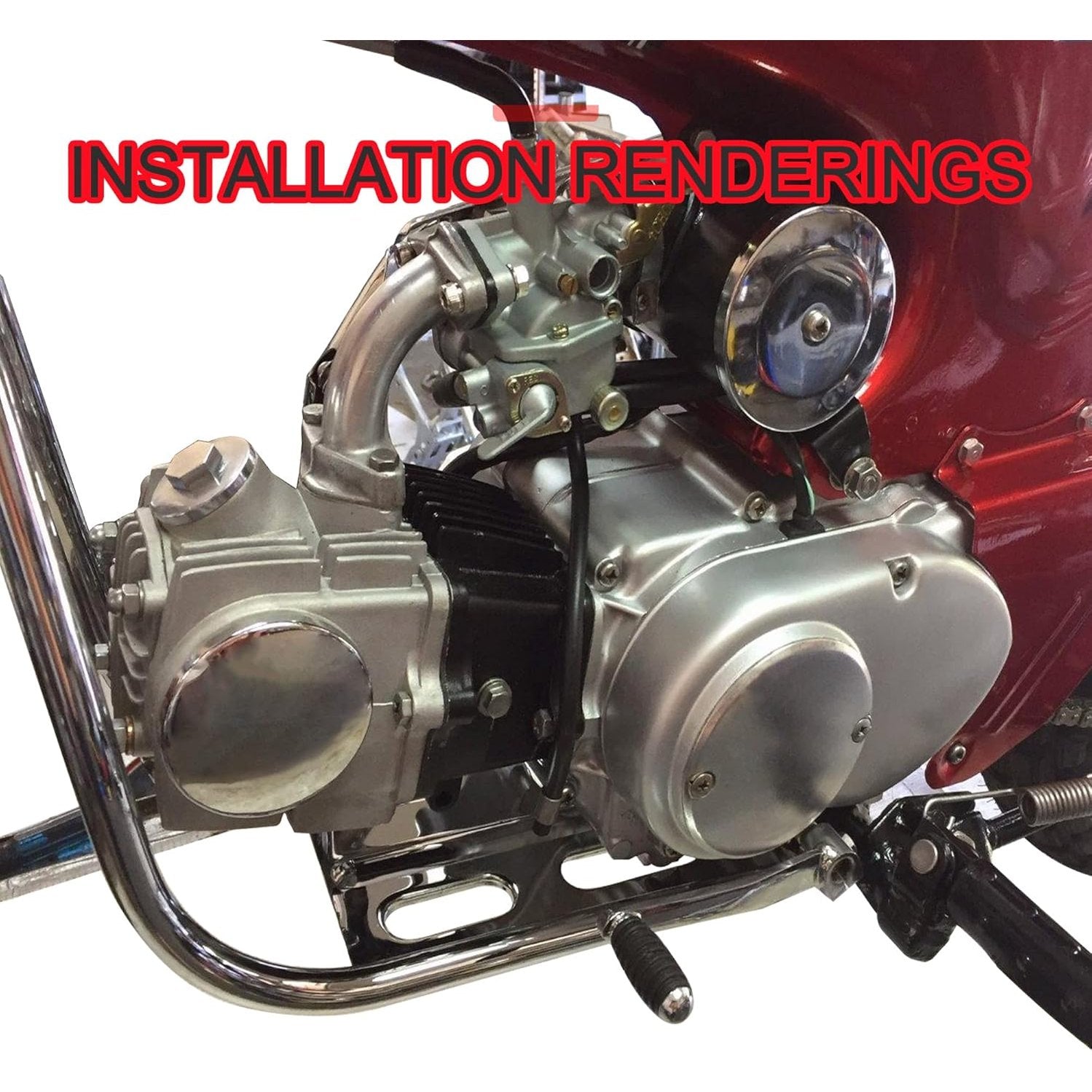 Cylinder Kit 52.4mm For 4 Stroke TaoTao Coolster 110cc Engine