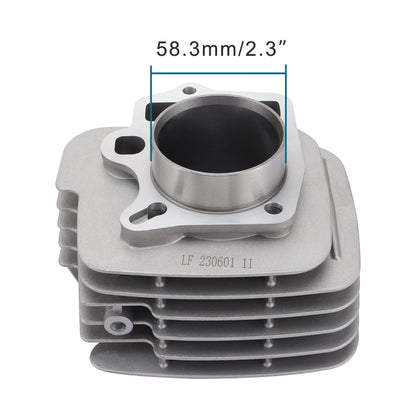 Cylinder Kit 52.4mm For Lifan 125cc LF125 Horizontal Engines